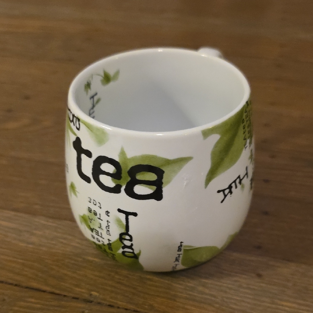 Konitz: Leafy Green Tea Mug- "Tea For You"